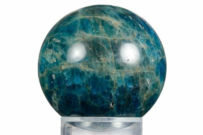 Bright Blue Apatite Sphere - Madagascar #334033